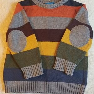 Boys adorable striped knit
